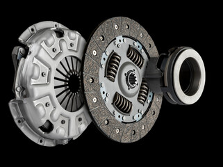 Auto Clutch Kit Black Background