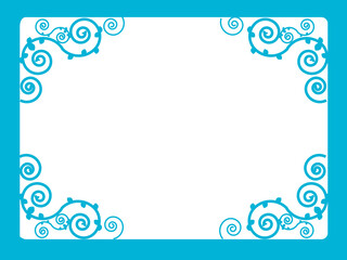 アイアンアンティークスカイブルー