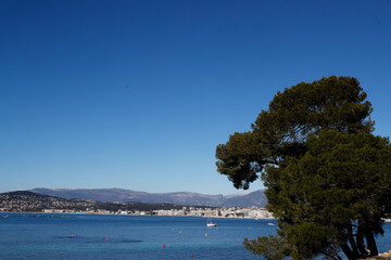 French Riviera. Antibes and Juan les Pins.  France.