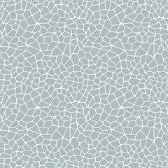 Vector background mosaic. Gray stained glass. Chaotic monochrome shards