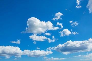 blue sky with clouds