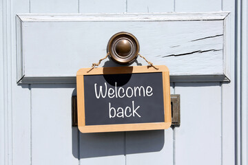 welcome back tafel am türknauf