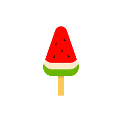 Isolated ice cream vector images on white