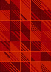 Obraz premium Abstract Geometric Pattern generative computational art illustration