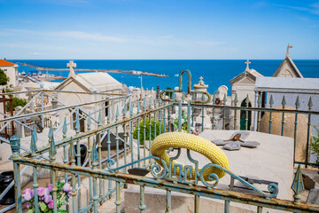 Dans le Cimetière Marin Paul Valéry à Sète