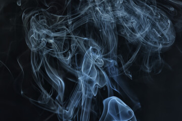 texture smoke black background, bract air waves fog