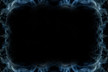 texture smoke black background, bract air waves fog