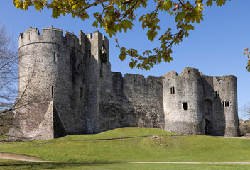 Chepstow Castle, Monmouthshire, Wales