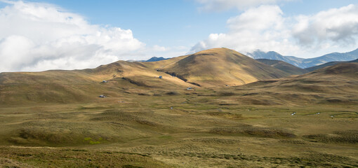 Emparis plateau in french Alps