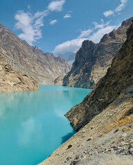Fototapeta na wymiar Attabad Lake, Hunza Valley, Pakistan
