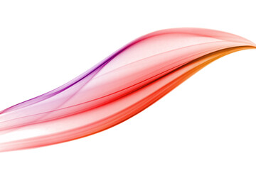 Graduated silky smoke from purple to orange