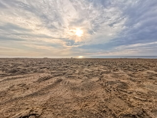 sand dunes on the beach