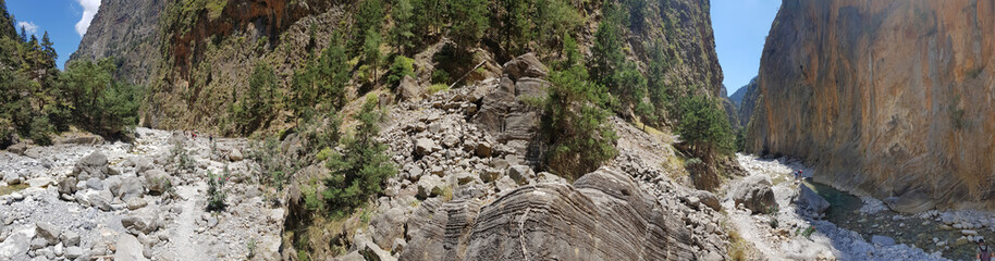 Samaria-Schlucht auf Kreta