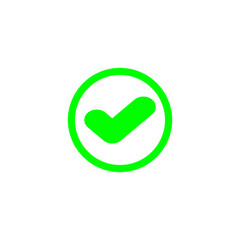 green check mark button