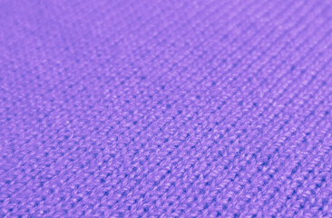 Pastel Purple Alpaca Knitted Wool Fabric in Diagonal Patterns for Abstract Background
