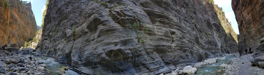 Samaria-Schlucht auf Kreta