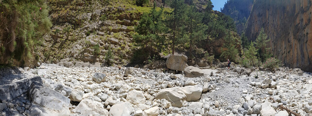 Samaria-Schlucht auf Kreta