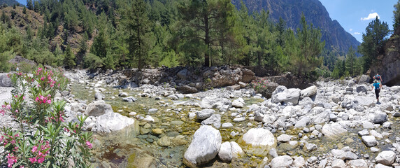 Samaria-Schlucht auf Kreta