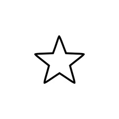 Obraz premium star icon logo vector