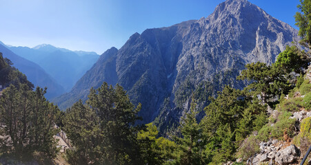 Samaria-Schlucht auf Kreta