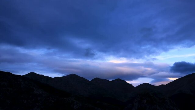 Massif of Las Ubi&ntilde;as between Asturias and Leon. In the Natural Parks of Las Ubi&ntilde;as-La Mesa in Asturias and the Natural Park of Babia y Luna in Leon, Spain, Europe