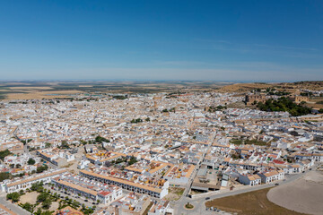 Obraz premium vista del municipio de Osuna en la provincia de Sevilla, Andalucía