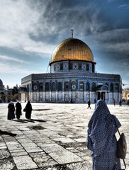 Le Dôme du Rocher à Jérusalem Israël Palestine 