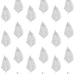 pattern with leaves