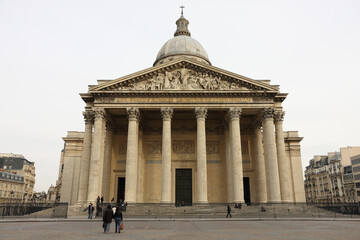 Paris Pantheon Facade #2