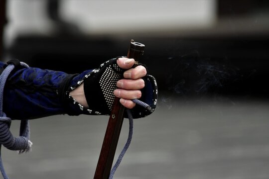 火縄銃と居合切り