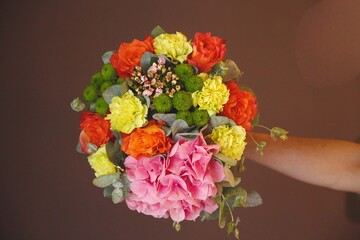Flowers bouquet