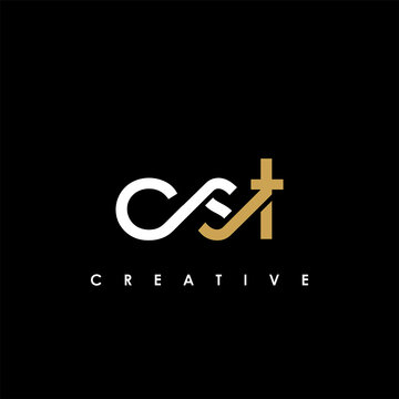 CST Letter Initial Logo Design Template Vector Illustration