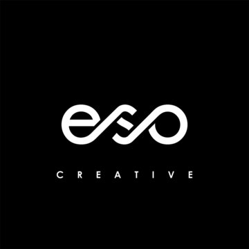 ESO Letter Initial Logo Design Template Vector Illustration