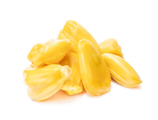 Ripe Jackfruit isolated on white background