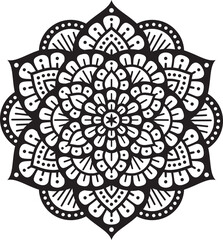 Mandala layered vector  