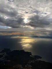 sunrise over the sea