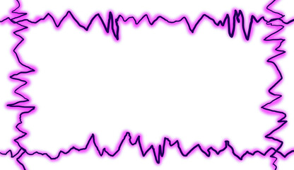 Purple black electric frame design