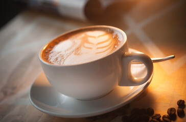 cup of cappuccino