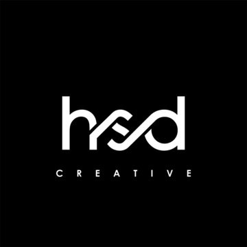 HSD Letter Initial Logo Design Template Vector Illustration