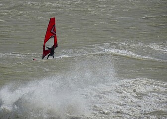 surfing the waves