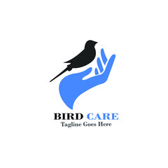 bird care logo icon set, logo icon vector template.
