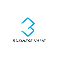 logo vector arrow letter B