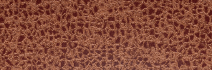 3D rendering. Brown leather  texture.