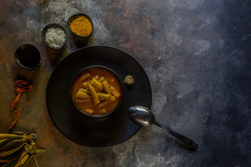 Stuffed grape leaves, a traditional Anatolian dish	