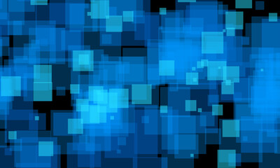 Abstract art of shapes and colors - vector