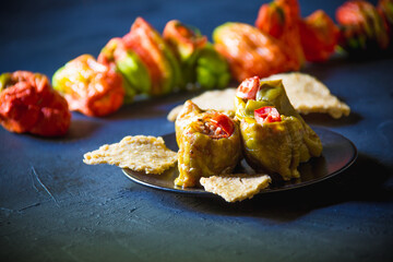 Preparation of local winter food	