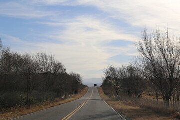 Fototapeta premium Highway to the sky