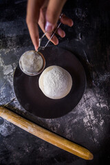 kitchen preparation for bakery products	