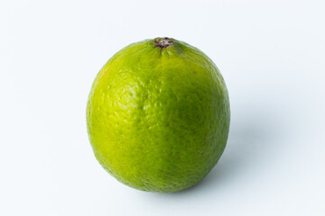 lime on white background