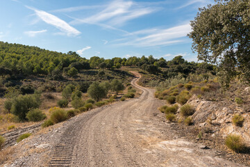 mountainous landscape in southern Spain